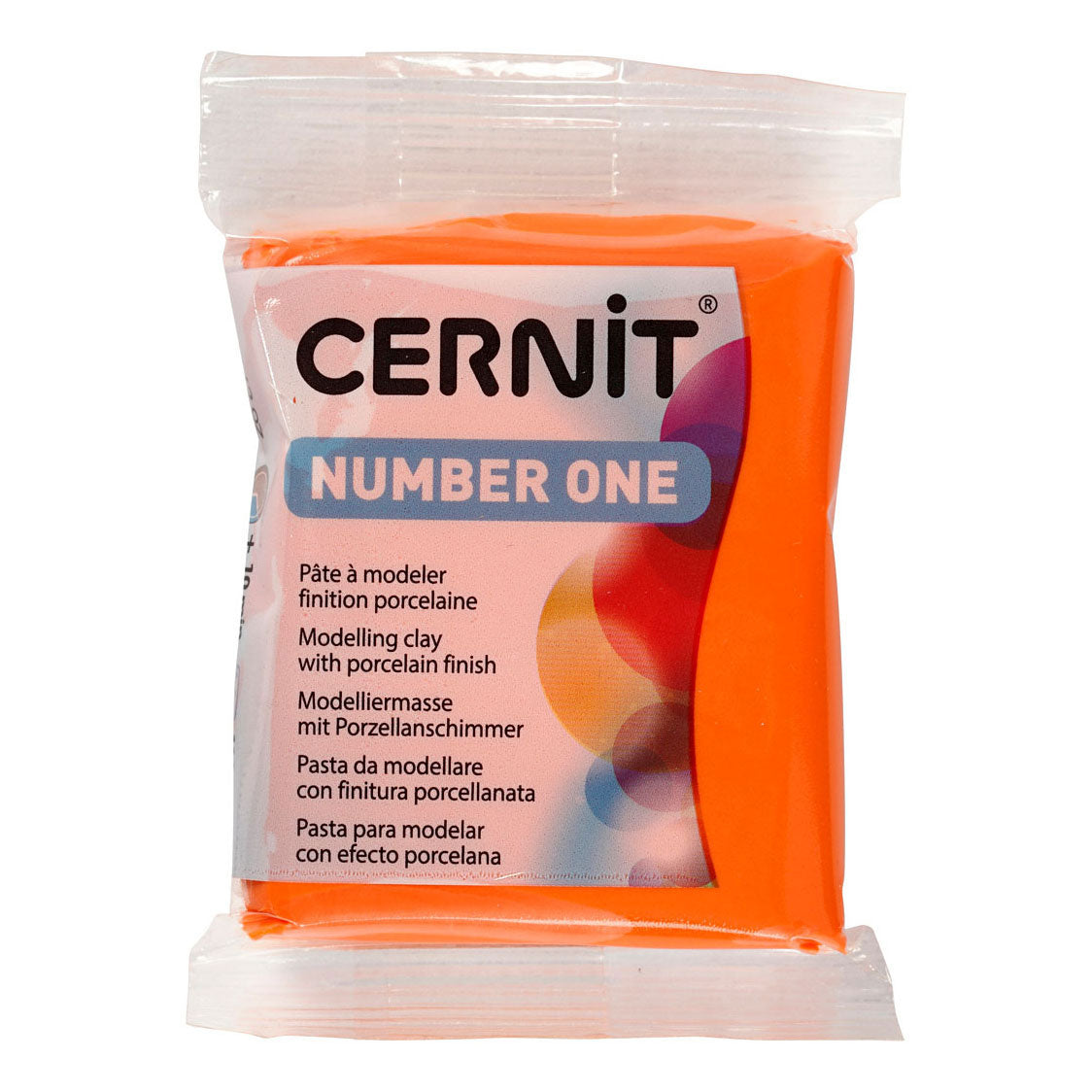 Creativ Company Cernit Mountain Klei Oranje, 56 Gramm