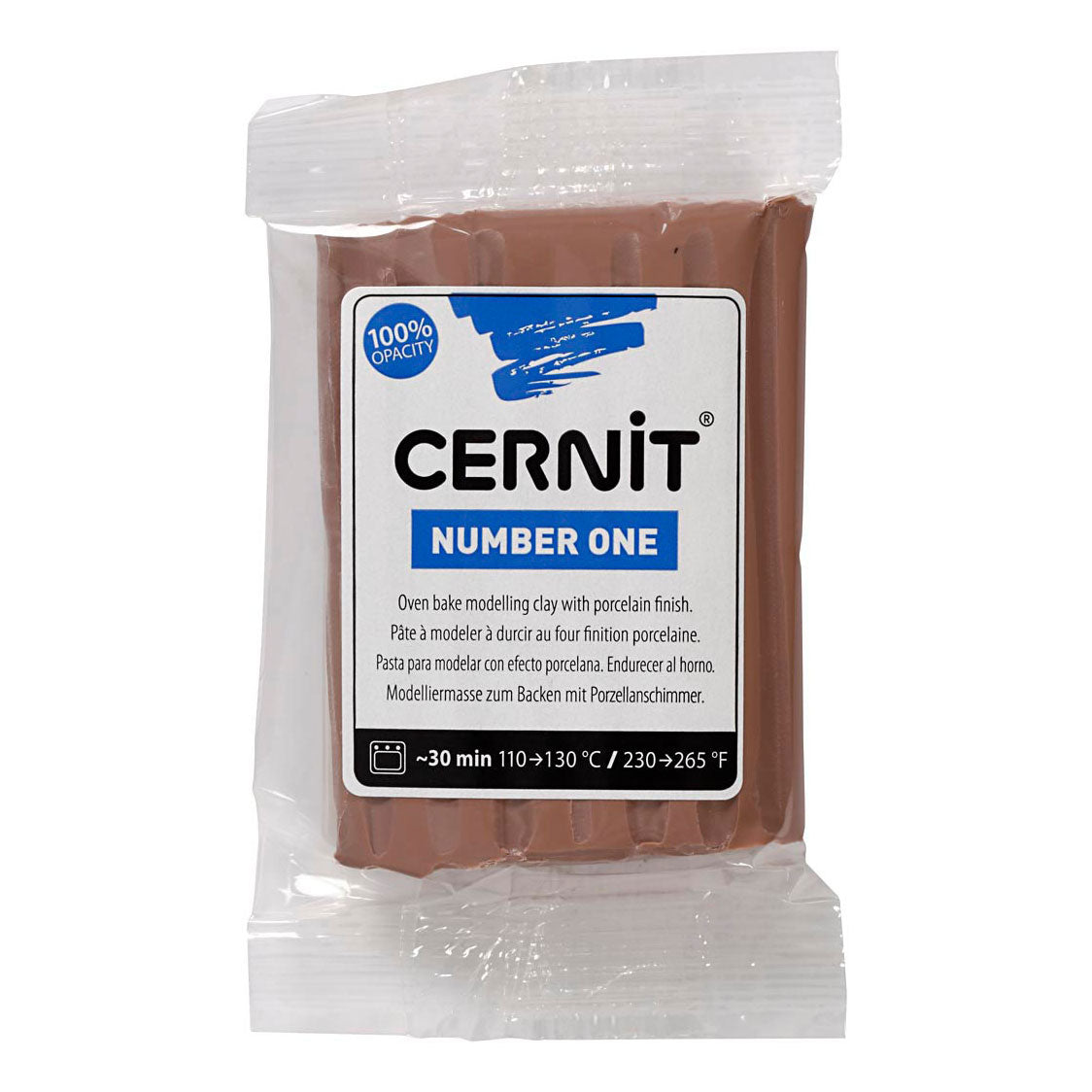 Creativ Company Cernit modelling clay taupe, 56 gram