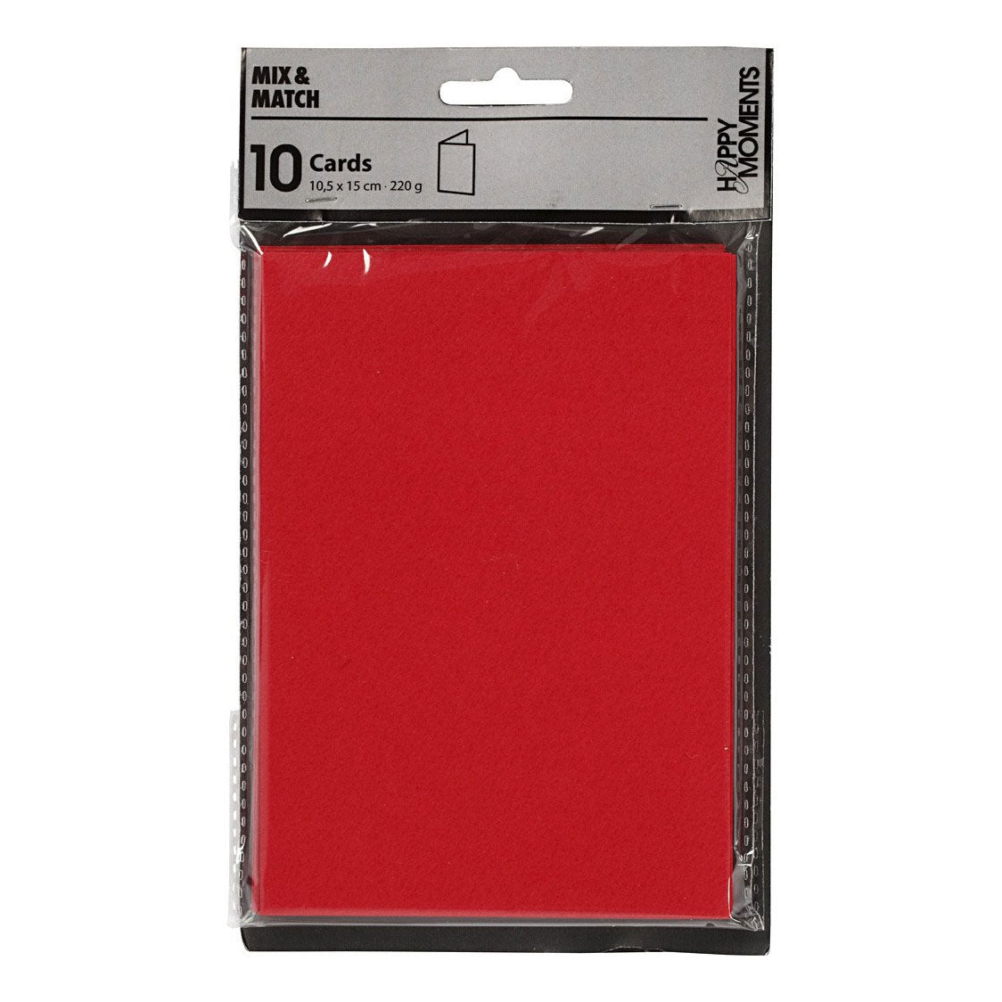 Karty firmy Creativ Red 10.5x15 cm, 10st.