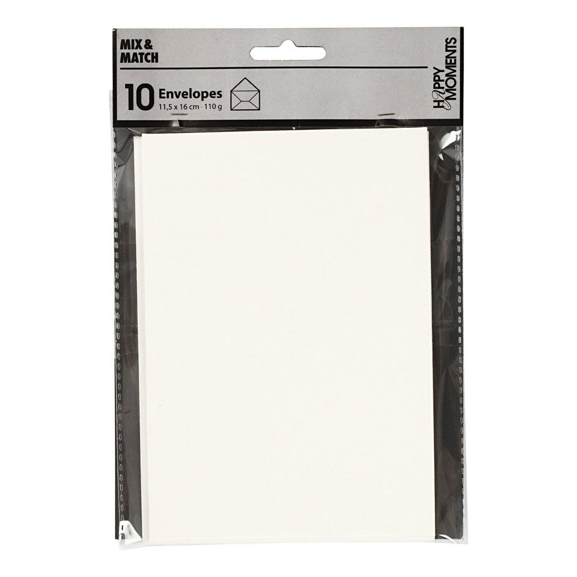 Firma Creativ Envelf-White, 11,5x15 cm, 10st.