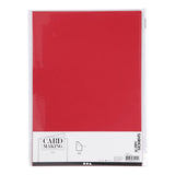 Creativ Company Cardboard Red A4 220G, 10 ..