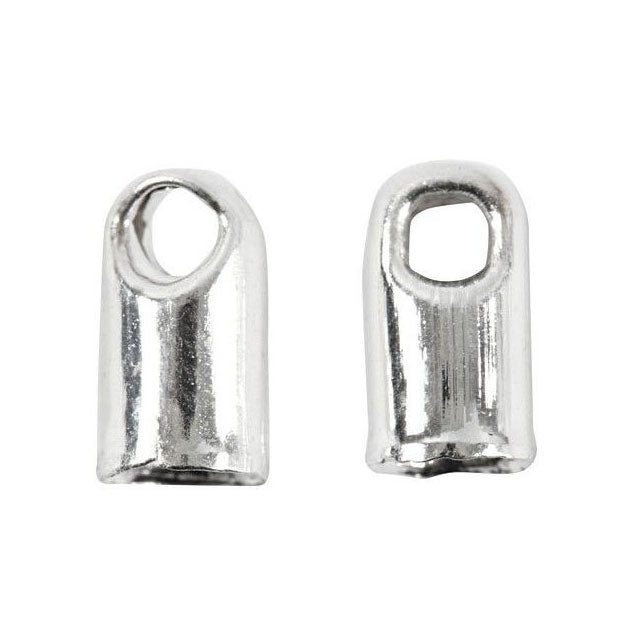 Creative Company End Cap Silvered, 10st.
