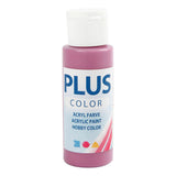 Creativ Company Plum de pintura acrílica de color rojo, 60 ml