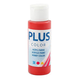 Creativ Company Plus Color Acryl Paint Christmas Rood, 60 ml