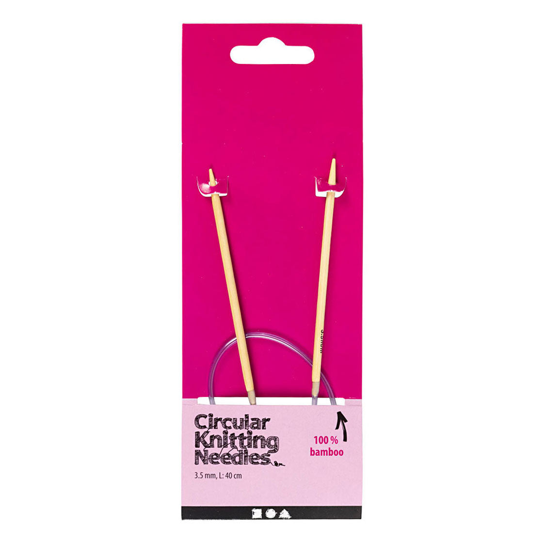 Creativ Company around knitting needles 3.5 mm, 40 cm