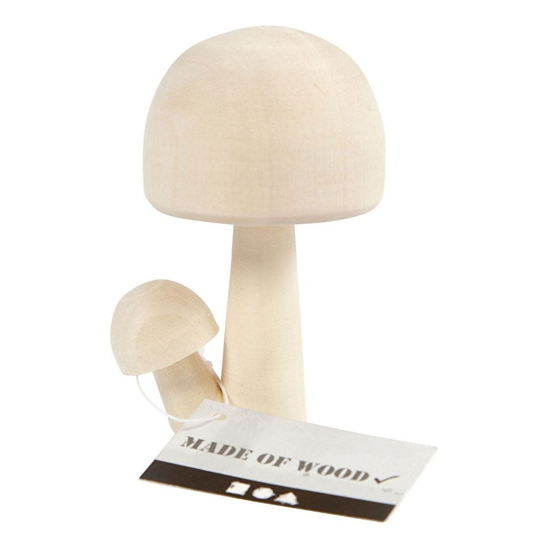 Creativ Company Gecombineerde Houten Paddestoelen