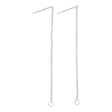Creativ company https: www.cchobby.nl earrings-from-chain-l-70-mm-silver-plated-1-pair