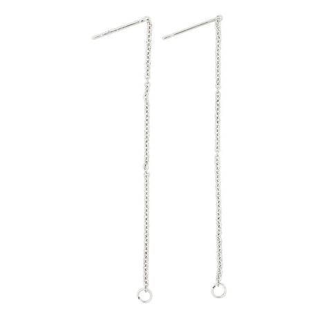Creativ Firma https: www.cchobby.nl earrings-from-chain-l-70-mm-silver-plated-1-pair