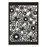 Creativ company patterned cardboard, sheet 10.5x15 cm, 200 gr, black, 10 pieces 1 box