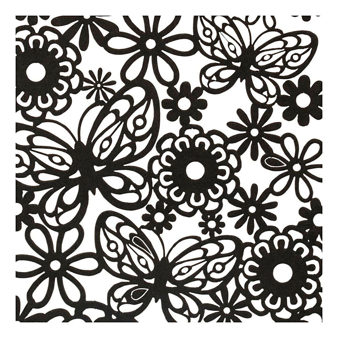 Creativ Company Pattern Carton Black, 10st.