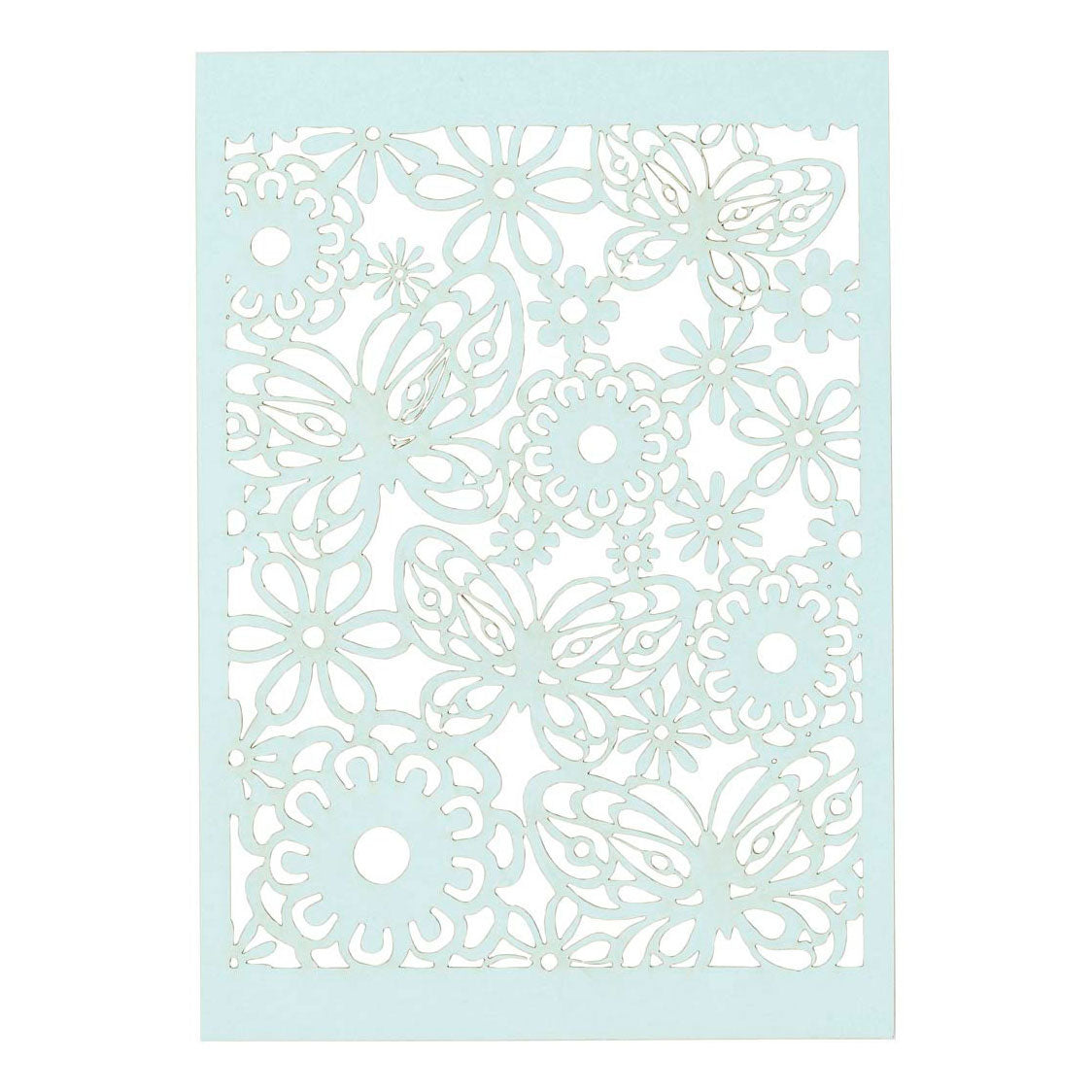 Creativ Company Pattern Carton Light Blue, 10st.