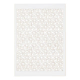 Creativ Company Pattern Carton Flower White, 10st.