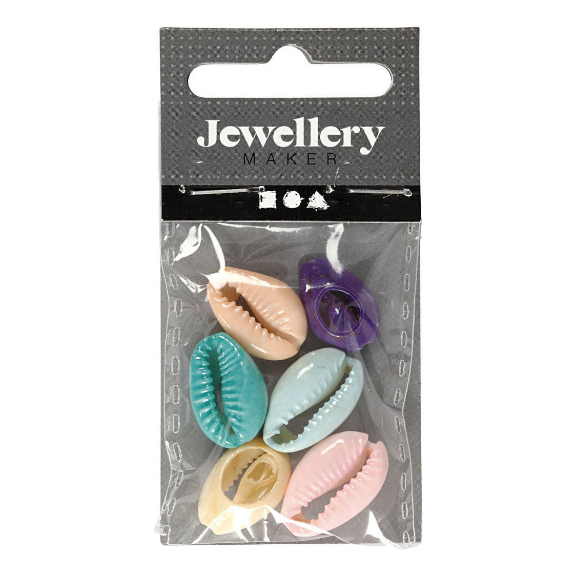 Creativ Company Shells Farbe, 6st.