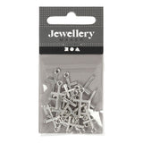 Creativ company pendant silver-plated, 20 pcs.