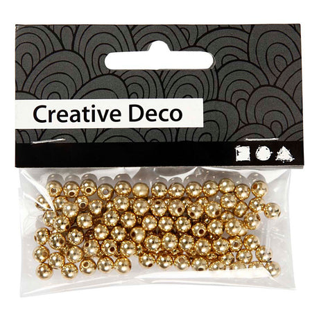 Kreativer Firma Beads Gold, 100..