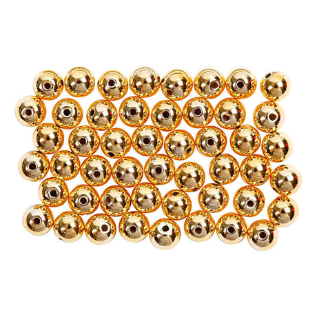 Creative company gold beads, 100pcs.