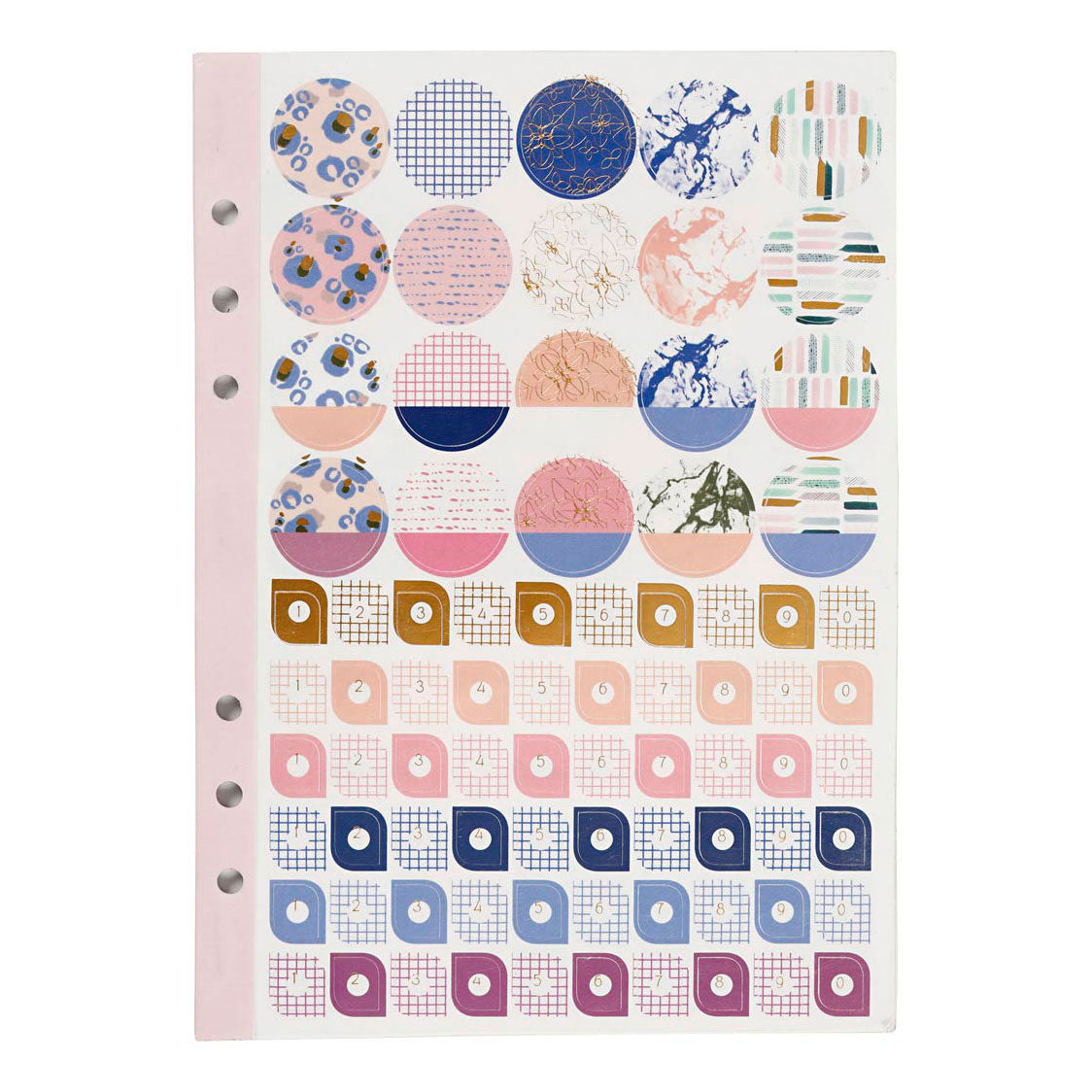 Creativ Company StickerBoek Bloemen A5 para Planner, 578.