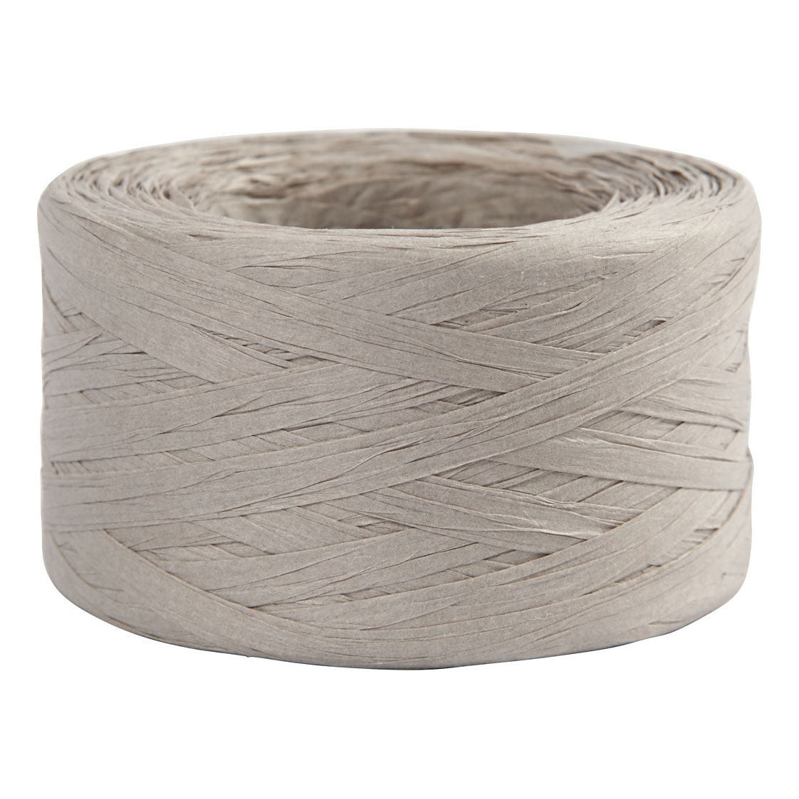 Createiv Company Paper Raffia Yarn Light Grey, 100m