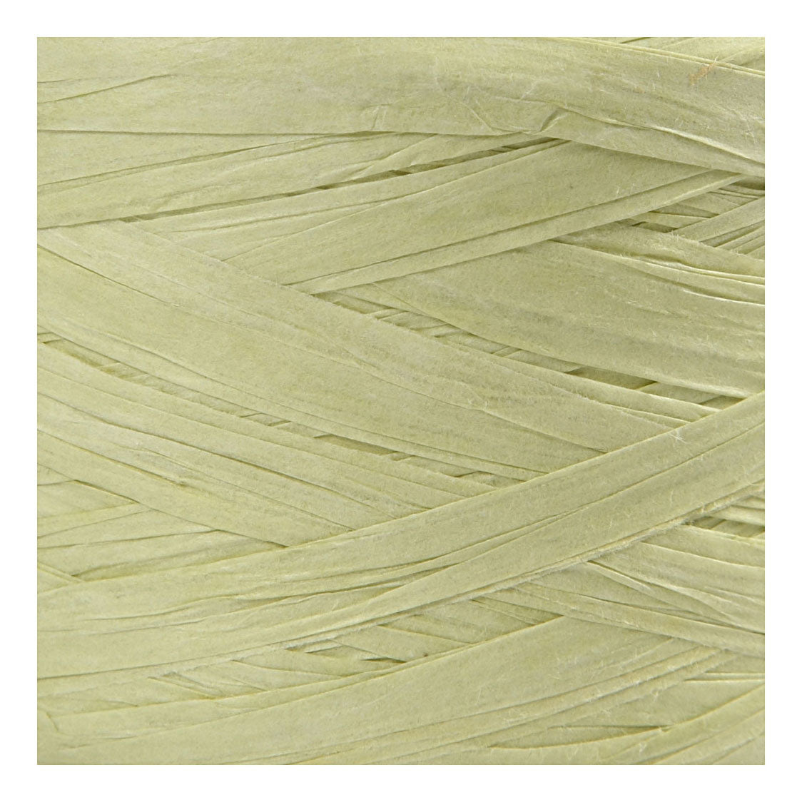 Creativ Company paper raffia yarn light green, 100m