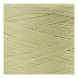 Creativ Company paper raffia yarn light green, 100m