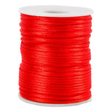 Kreativfirma Satin Cord Red, 50 m