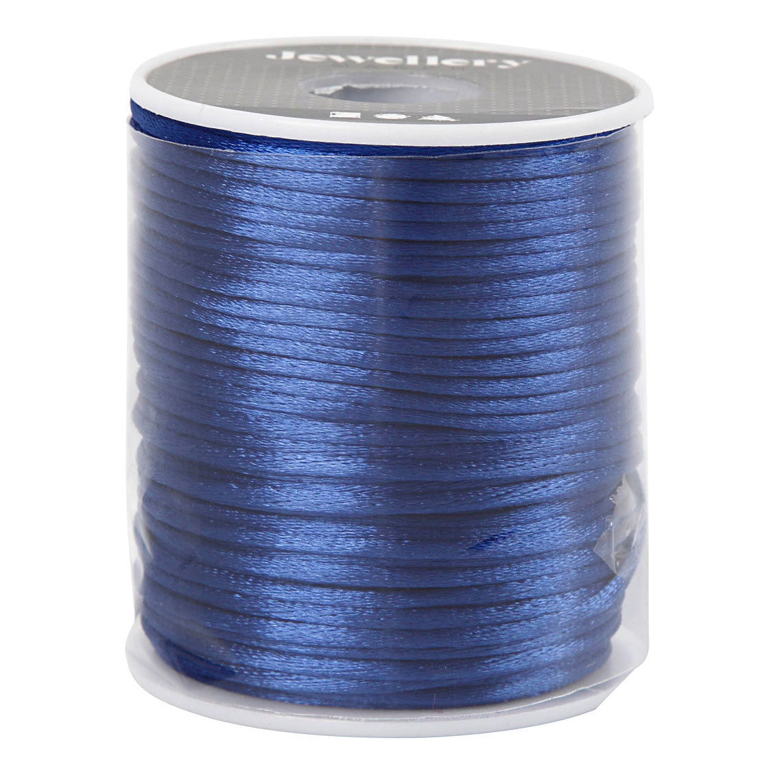 Creativ Company Satin Cord Donker Blue, 50m