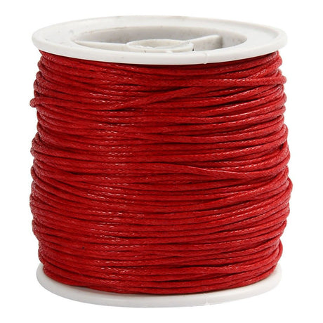 Corda cadáis cuideachta Creativ dearg, 40m