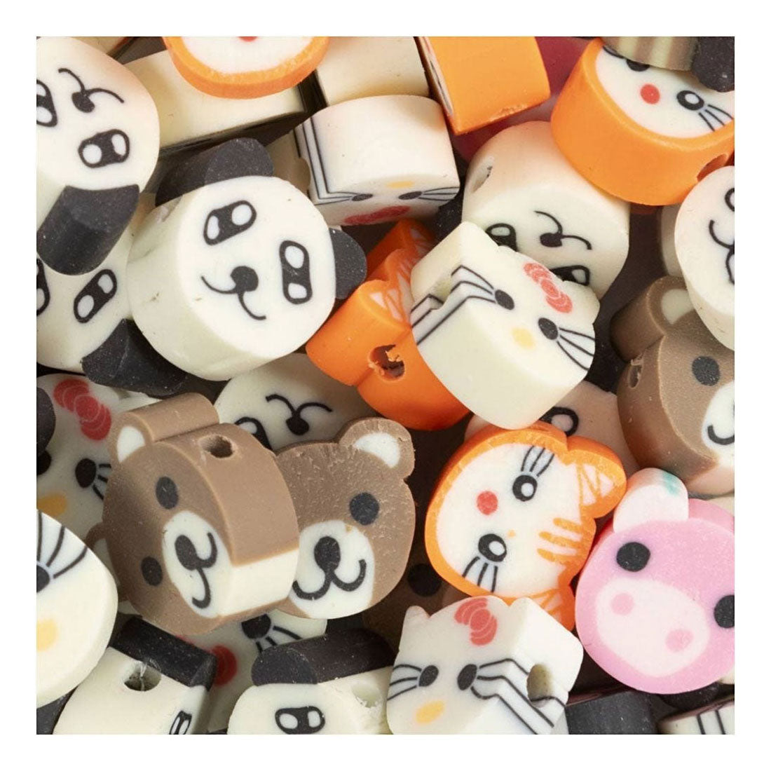 Creativ Company Figure Beads Animals, 60st.