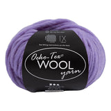 Creativ Company Wool Yarn Purple, 50m