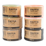 Creative Company Paper Rafia Yarn Colors, 6x100m