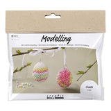 Creativ Company Mini Hobbyset Modelling Egg With Beads, 2 ..