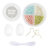 Creativ Company mini hobby set egg modelling with beads, 2 pc.