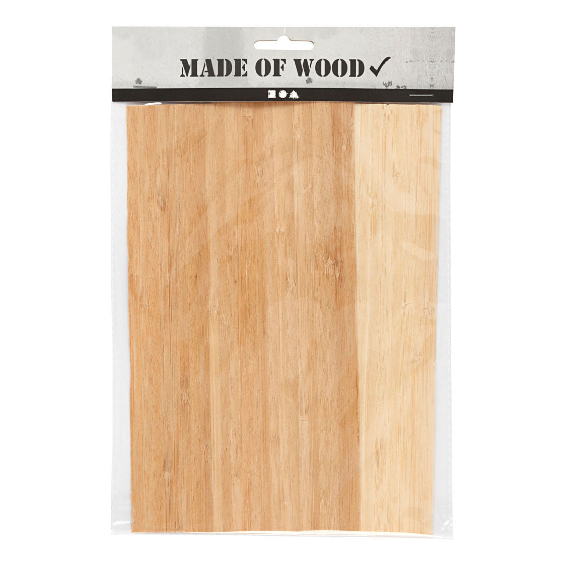 Creativ Company bamboo veneer, 2 sheets
