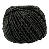 Creativ Company paper yarn black, 40m
