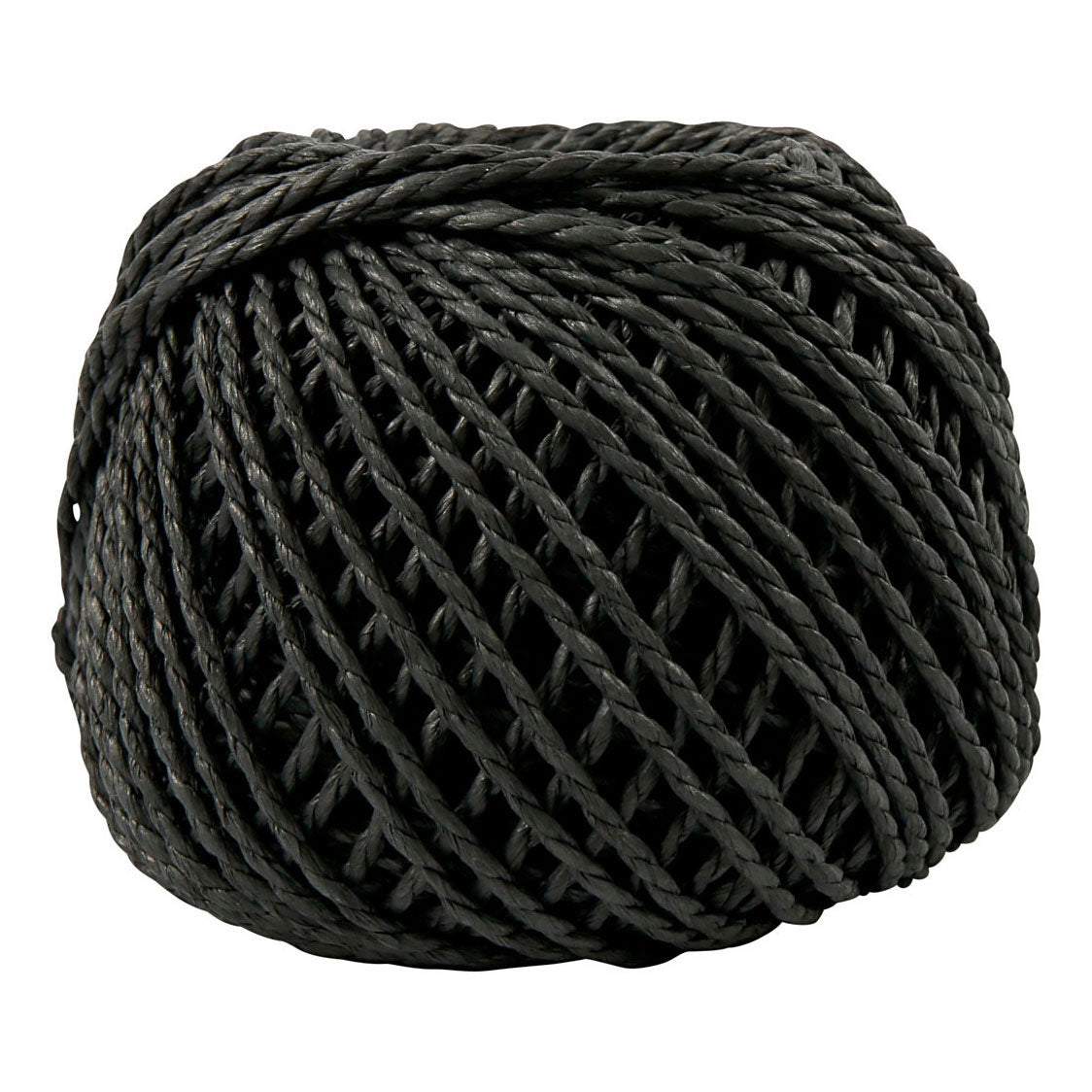 Creative Company Paper Yarn Black, 40m