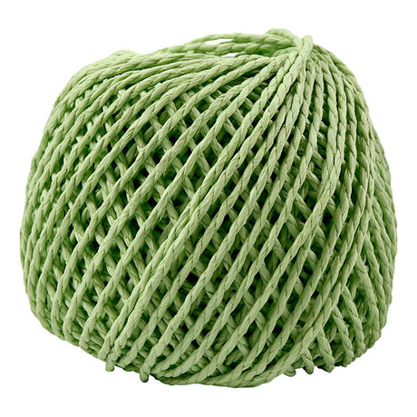 Kreativer Firma Pabeier Yarn Luucht gréng, 40m