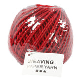 Creativ Company paper yarn red, 40m