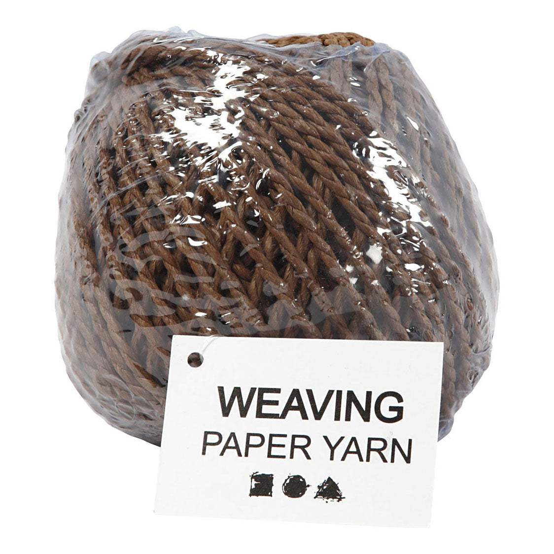 Creative Company Paper Yarn Brown scuro, 40m