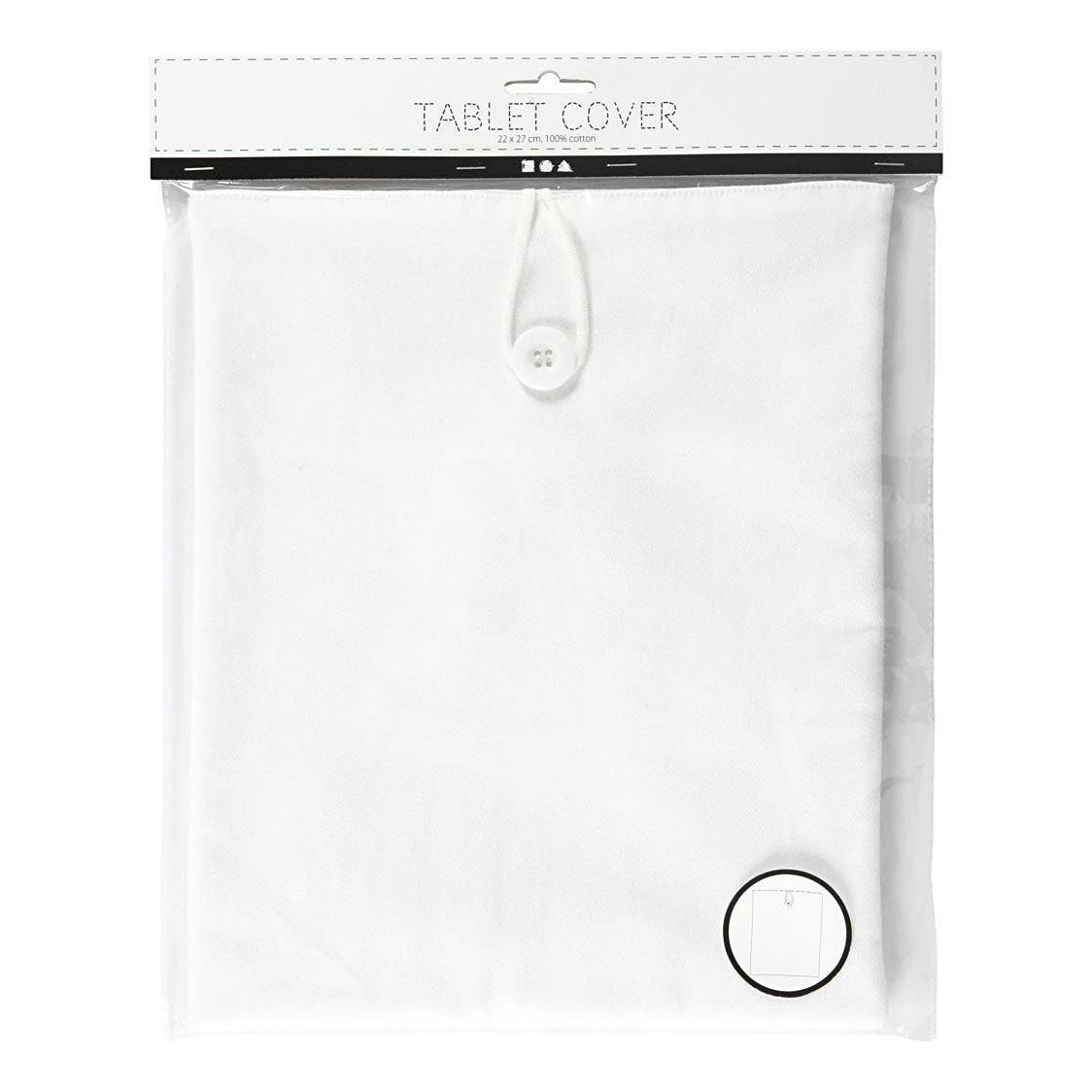 Creativ company https: www.cchobby.nl tablet-cover-size-22x27-cm-white-1-piece