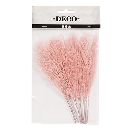 Creativ company artificial feathers orange, 10 pcs.