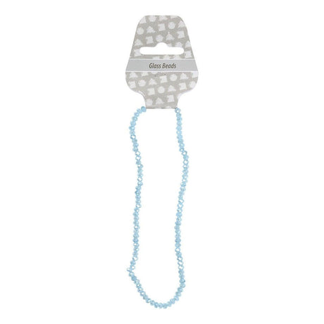 Ustvarjalno podjetje Facet Beads Sea Blue, 100..