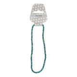 Creative Company Facet Beads Emerald Green, 100 °.