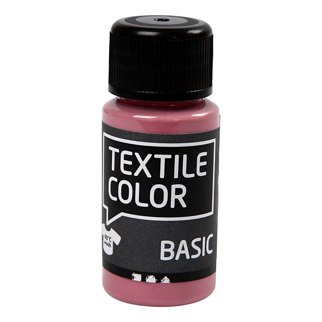 Creativ Company Textil Faarf Semi-Ofdeckung Textil Mestaurant Dark Pink, 50ml