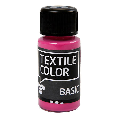 Firma Creativ Firma Textile Kolor Półprzewajny farba tekstylna - różowy, 50 ml