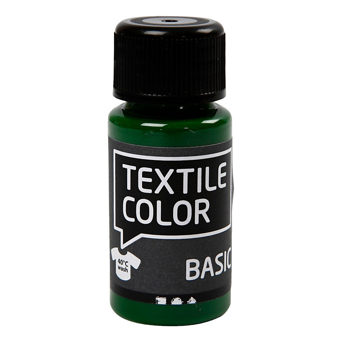 Creativ Company Textile Color Semi-dekkende Textielverf Olijfgroen, 50ml