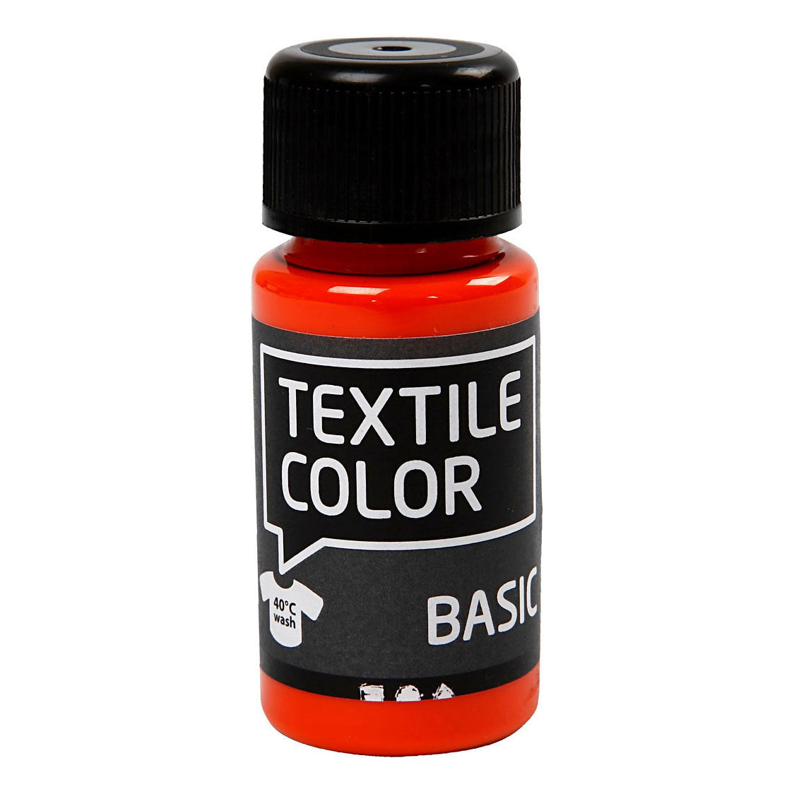 Creativ Company Textile Color Semi-dekkende Textielverf Oranje, 50ml