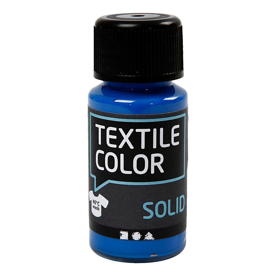 Kreativfirma Textilfarbe Deckung Textilfarbe - Brilliant Blue, 50 ml