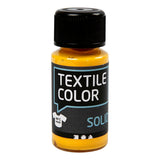 Creativ Company Textile Color -Cverting Textile Paint - Geel, 50 ml