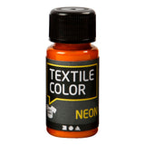 Creativ Company Couleur textile couvrant la peinture textile néon oranje, 50ml