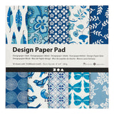 Creative Company Design Paper Block Blue, 50 fogli